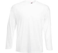 Fruit of the Loom T-Shirt à Manches Longues pour Homme (4XL) (Blanc)