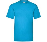 Fruit of the Loom T-Shirt Homme, Bleu Ciel, Medium