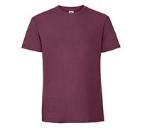 Fruit of the Loom - T-Shirt - Homme (L) (Bordeaux)