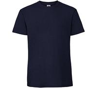 Fruit of the Loom - T-Shirt - Homme (M) (Bleu Marine foncé)