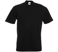 Fruit of the Loom - T-shirt - Homme - Noir - Noir - petit