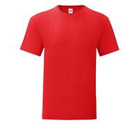 Fruit of the Loom - T-Shirt - Hommes (3XL) (Rouge)