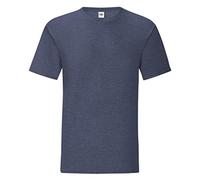 Fruit of the Loom - T-Shirt - Hommes (M) (Bleu Marine)