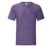 Fruit of the Loom - T-Shirt Iconic - Homme (XL) (Violet chiné)