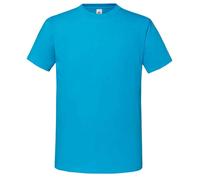 Fruit Of The Loom T-Shirt Iconique En Coton Premium Ringspun 195 Plain S - 5XL