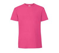 Fruit Of The Loom T-Shirt Iconique En Coton Premium Ringspun 195 Plain S - 5XL