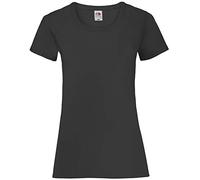 Fruit of The Loom - T-Shirt L Noir