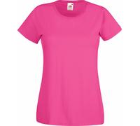 Fruit Of The Loom T-shirt Lady-Fit pour femme (5 pièces/paquet) BC4810 (S) (Fuchsia)
