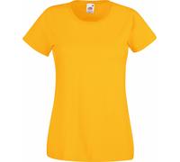Fruit Of The Loom T-shirt Lady-Fit pour femme (5 pièces/paquet) BC4810 (S) (Jaune tournesol)