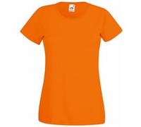 Fruit Of The Loom - T-shirt manches courtes - Femme (S) (Orange) - UTBC1354 Orange