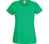 Fruit of the Loom - T-shirt - Manches Courtes - Femme Vert - vert - vert XX-Large