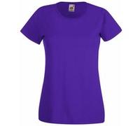 Fruit of the Loom - Polo - Femme Violet violet X-Small