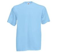 Fruit Of The Loom - T-shirt manches courtes - Homme (2XL) (Bleu clair) - UTBC330 Bleu Clair, Bleu clair G