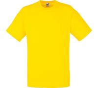 Fruit Of The Loom T-shirt manches courtes homme BC330 (3XL) (Jaune)