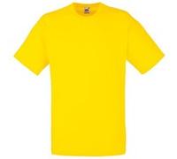 Fruit Of The Loom - T-shirt manches courtes - Homme (L) (Jaune vif) - UTBC330 Jaune Vif, Jaune vif