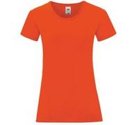 Fruit Of The Loom - T-shirt manches courtes ICONIC - Femme (XL) (Blanc) - UTPC3400 Blanc G