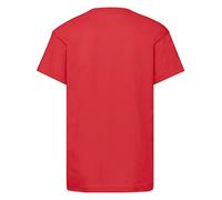 Fruit of the Loom T-shirt pour garçon, Garçon, rouge, 140 cm