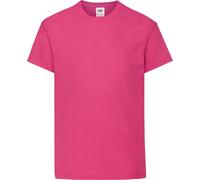 Fruit Of The Loom T-shirt original à manches courtes pour enfants RW4728 (9-11 ans) (Fuchsia)