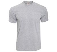 Fruit of the Loom T-Shirt à Manches Courtes Screen Stars Original pour Homme (3XL) (Gris)