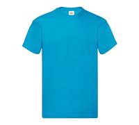 Fruit of the Loom Original T T-Shirt, Azur, XXL Homme