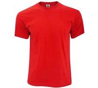 Fruit Of The Loom - T-shirt ORIGINAL - Homme (L) (Rouge) - UTBC340 Rouge, Rouge G