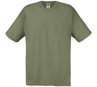 Fruit Of The Loom - T-shirt ORIGINAL - Homme (M) (Olive) - UTBC340 Olive, Olive G
