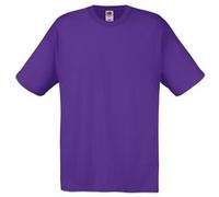 Fruit Of The Loom - T-shirt ORIGINAL - Homme (XL) (Violet) - UTBC340 Violet, Violet G