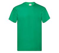Fruit of the Loom T-Shirt Original pour Homme, Vert Kelly, S