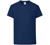 Fruit of the Loom T-Shirt Performance pour bébé, Bleu Marine, 12-13 Ans