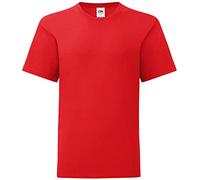Fruit of The Loom T-Shirt Performance pour bébé, Rouge, 12-13 Ans