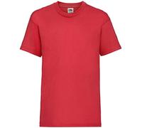 Fruit of the Loom T-Shirt pour Enfant 9-27,9 cm - Tour de Poitrine 81,3 cm Hauteur 140 cm