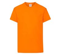 Fruit of the Loom T-shirt pour enfants, manches courtes BC329 (14-15 ans (164)) (Orange)