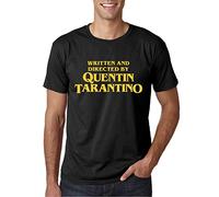 Fruit of the Loom T-shirt pour homme Written and Directed by Quentin Tarantino 100 % coton - Noir - S