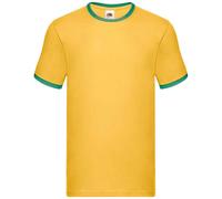 Fruit of the Loom - T-shirt RINGER - Homme (PC5566)