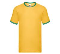 Fruit of the Loom - T-shirt RINGER - Homme (RW9299)