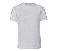 Fruit of the Loom - T-Shirt Ringspun Premium - Homme (L) (Gris Claire)