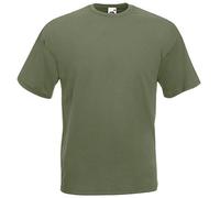 Fruit of the Loom - T-shirt - - Uni Homme - Vert - Classic Olive - Xx-large