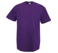 Fruit of the Loom T-Shirt Uni Pour Hommes En Cotton
