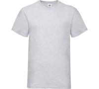 Fruit of the Loom - T-shirt "Value" col V pour homme/femme unie PC6619 (XL) (Gris chiné)