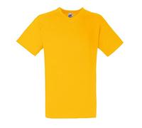 Fruit of the Loom T-shirt valueweight col en V de thé XL sunflower