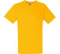 Fruit Of The Loom T-shirt Valueweight col V manches courtes pour homme BC338 (2XL) (Jaune tournesol)