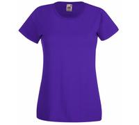Fruit of the Loom T-shirt Valueweight pour femme, lilas, M