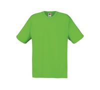 Fruit of the Loom T-Shirt à Manches Courtes Screen Stars Original pour Homme (L) (Vert Citron)