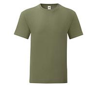 Fruit of the Loom Tee-Shirt pour Homme (M) (Kaki)