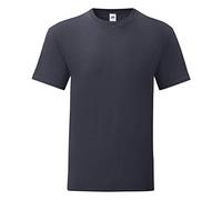 Fruit of the Loom Tee-Shirt pour Homme (XL) (Bleu foncee)
