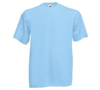 Fruit of the Loom Valueweight Lot de 5 T-Shirts pour Homme, bleu ciel, XXXL