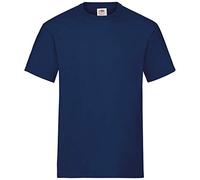 Fruit of the Loom Valueweight T Shirt 5 Pack, Bleu (Navy), (Taille Fabricant: Medium) Homme