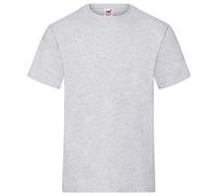 Fruit of the Loom Valueweight Tee, 5 Pack T-Shirt, Gris, XL (Lot de 5) Homme