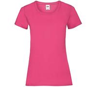 Fruit of the Loom - Valueweight - T-shirt (Lot de 5) - Femme - Rosa (Fuchsia 57) - Taille: XXL