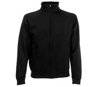 Fruit of the Loom - Veste de survêtement - Homme (L) (Noir)